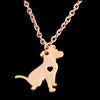 Sweet Heart Dog Necklaces